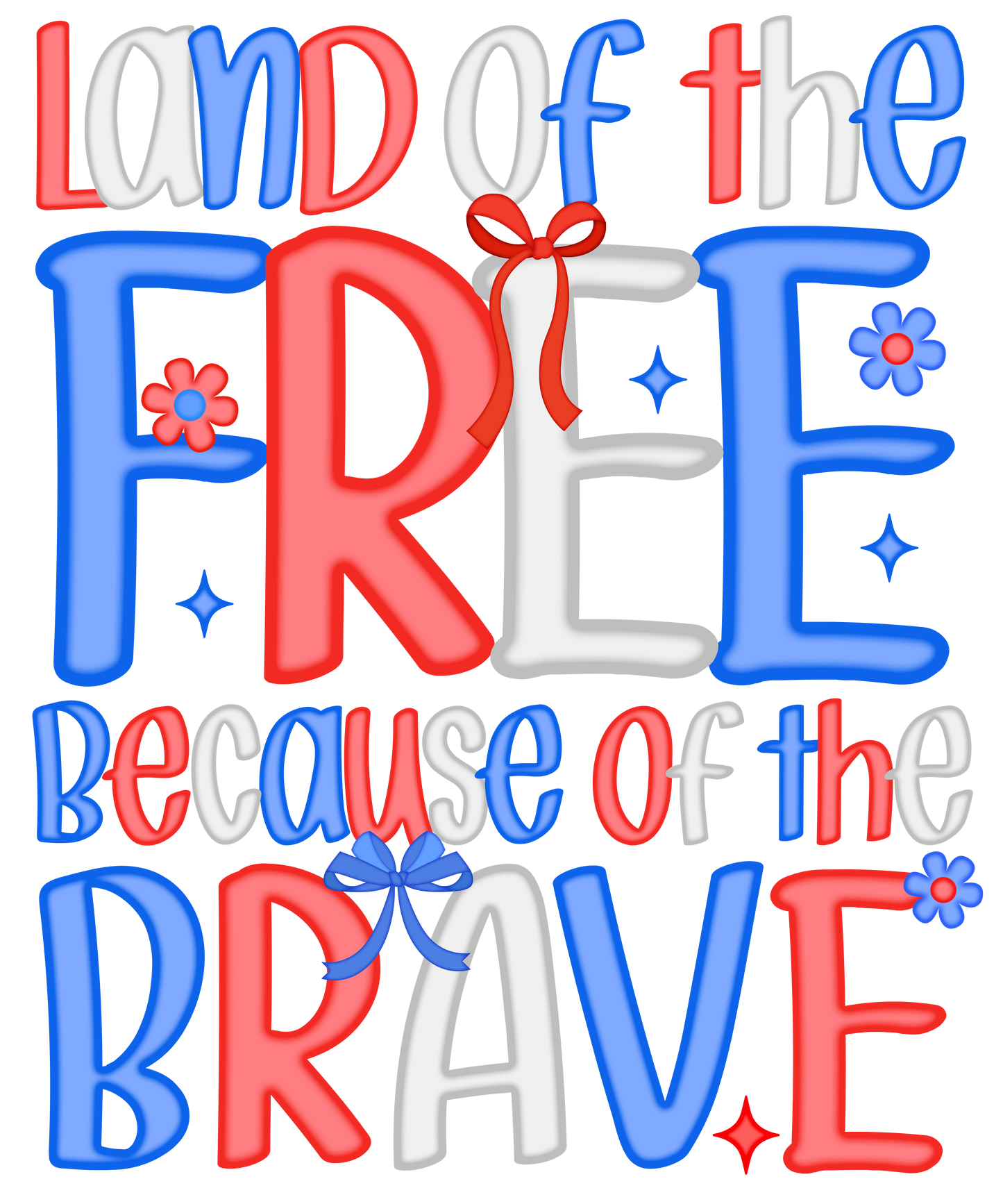 4th of July 498 - Or 31052025 Nhuy Land Of The Free Because Of The Brave 4th Of July 2
