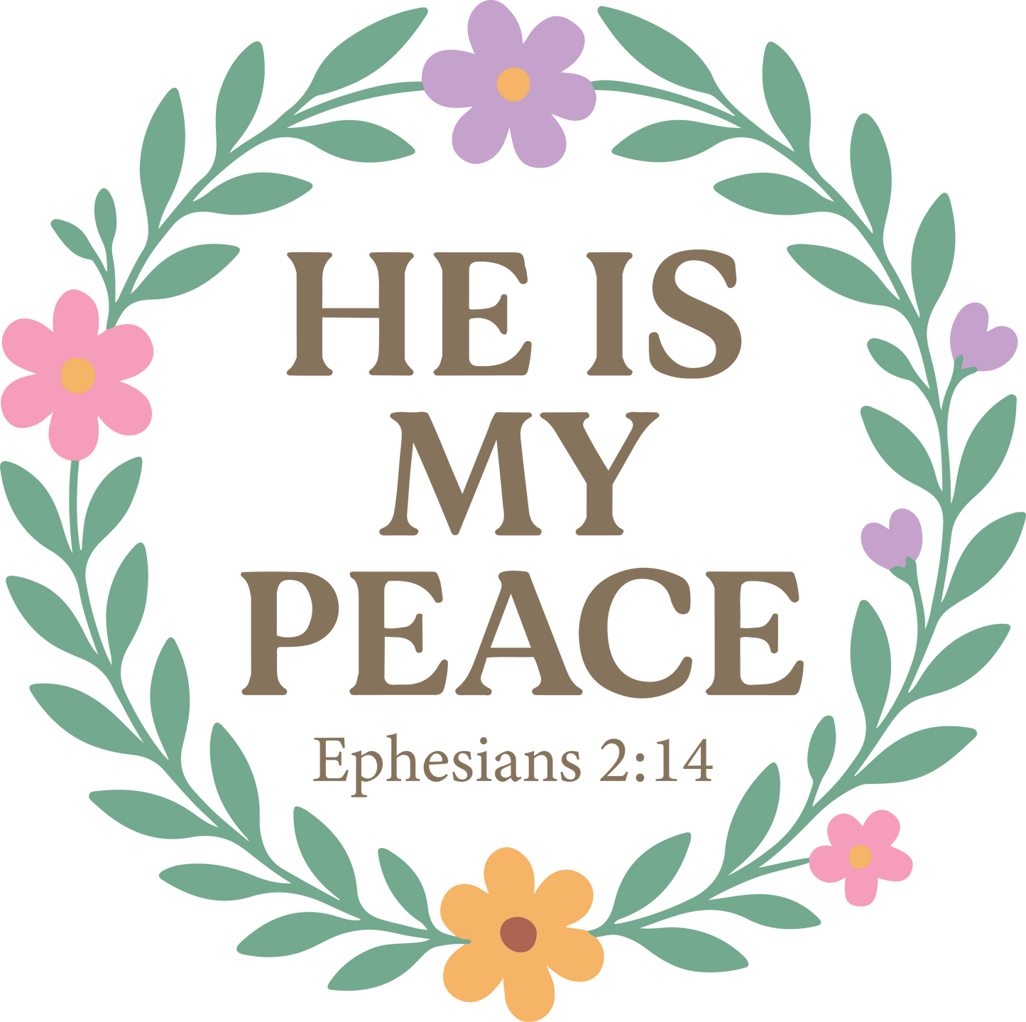 he is my peace