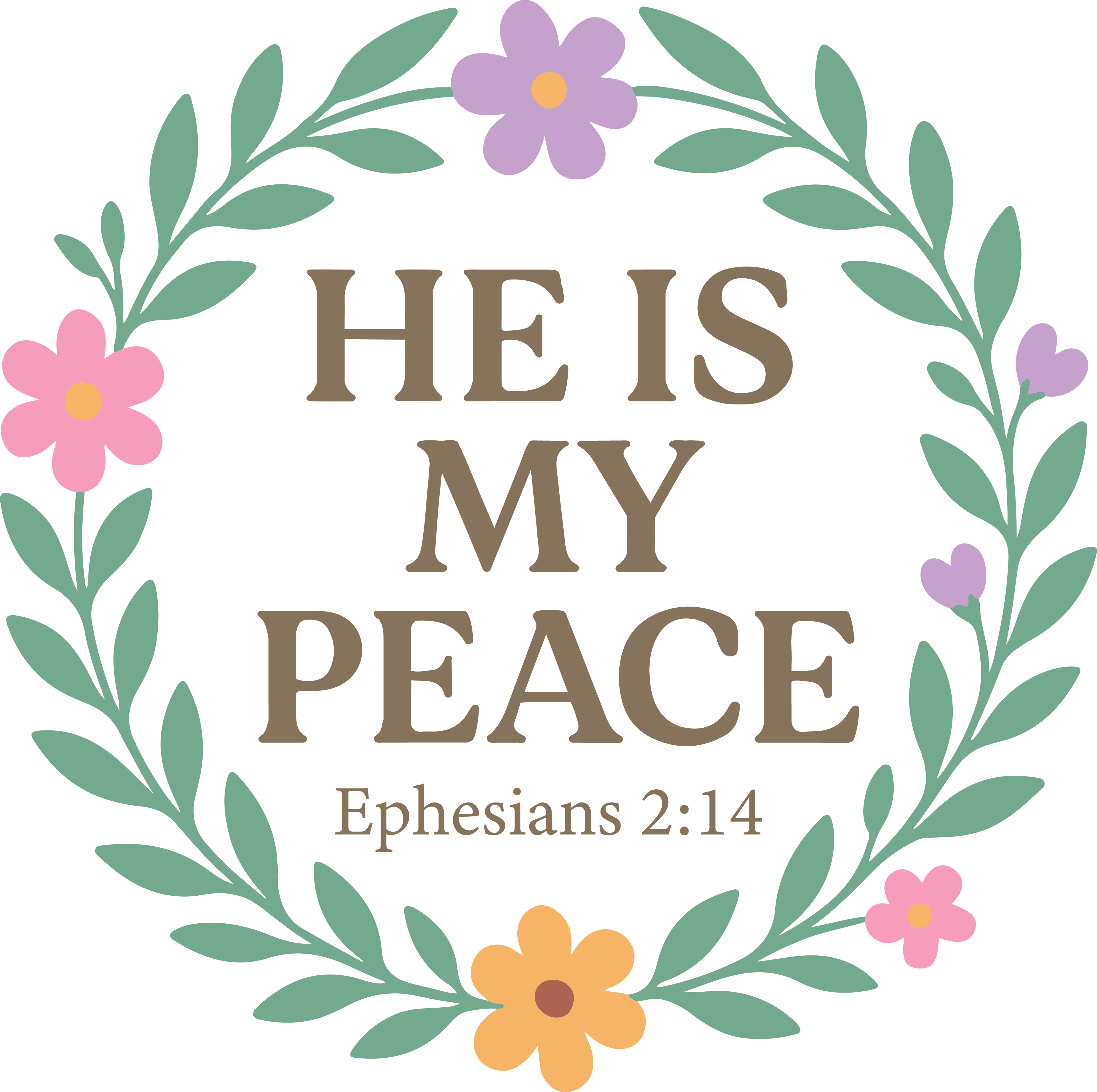 he is my peace