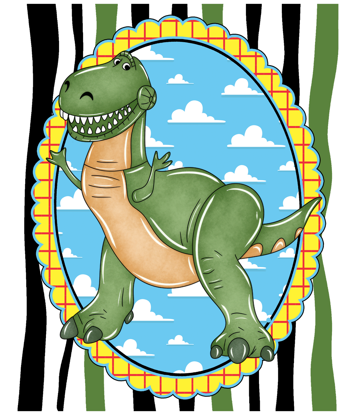 Randomness 1682 - Toy Story Dino Lines