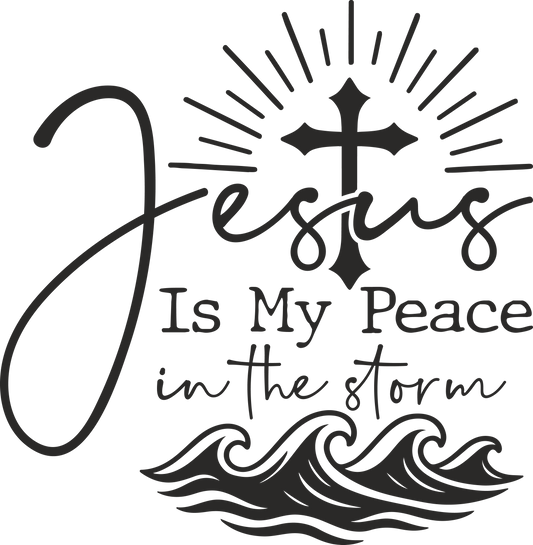 jesus is my peace in the storm