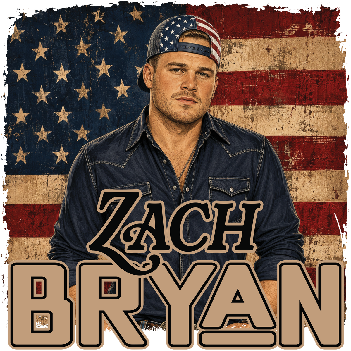 Randomness 1811 - Zach Bryan Usa Back