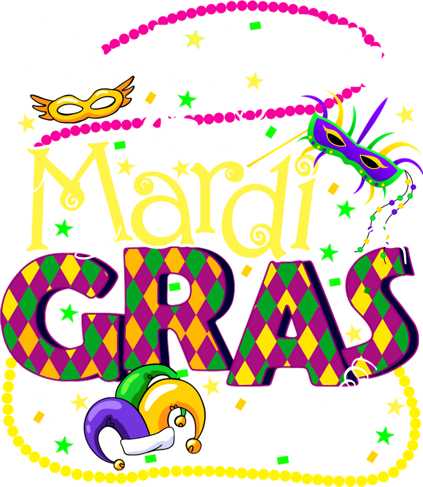 Mardi Gras 293 - Beads And Bling It S A Mardi Gras Thing   Funny Mardi Gras Long Sleeve T Shirt