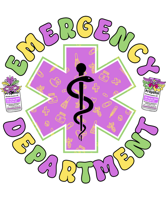 Mardi Gras 978 - Or 712025 Vtn Emergency Department Er Nurse Mardi Gras