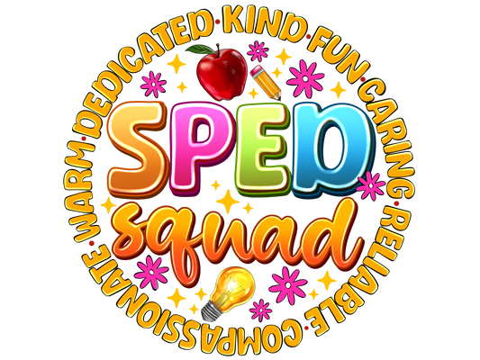Teacher 638 - Spedsquadwarmdedicatedkindfuncaringreliable