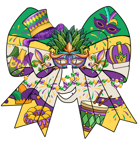 Mardi Gras 913 - Or 21122024 Vtn Mardi Gras Coquette Bow