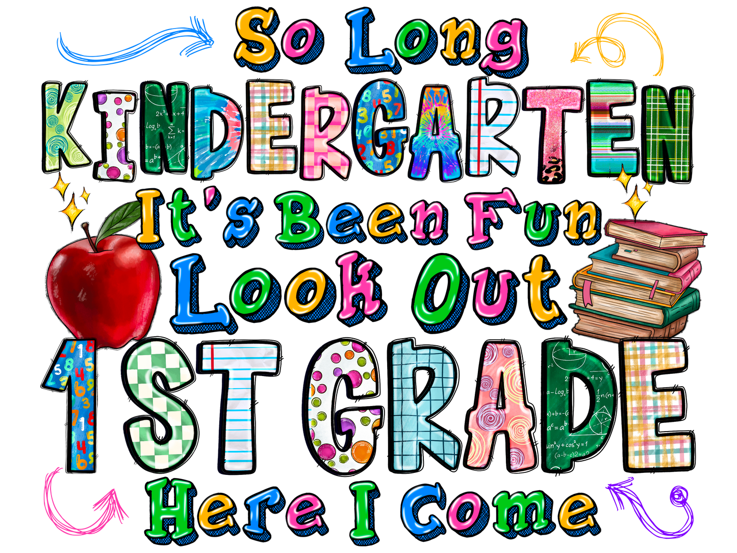 Teacher 625 - Solongkindergartenitsbeenfunlookout1stgradehereicome