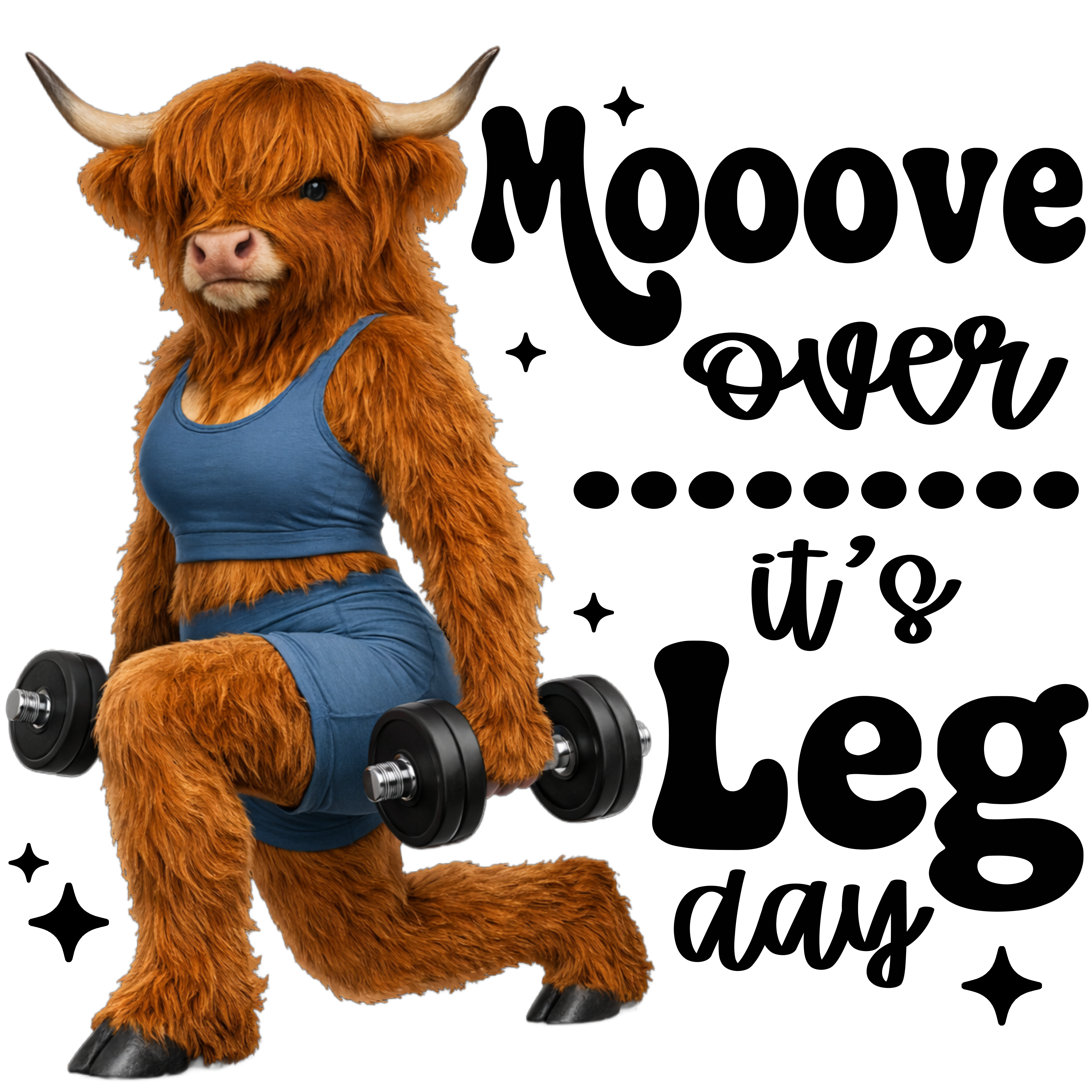Randomness 1153 - Mooove Over Leg Day Cow