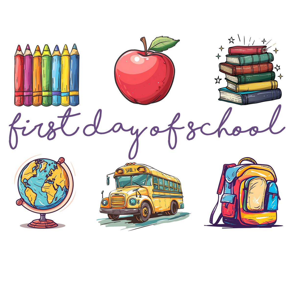 Back to School 92 - A01 L240624 01 First Day Of School