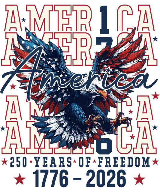4th of July 38 - 250 Years American 1776 Usa Patriotic 4th July Men Women Sweatshirt
