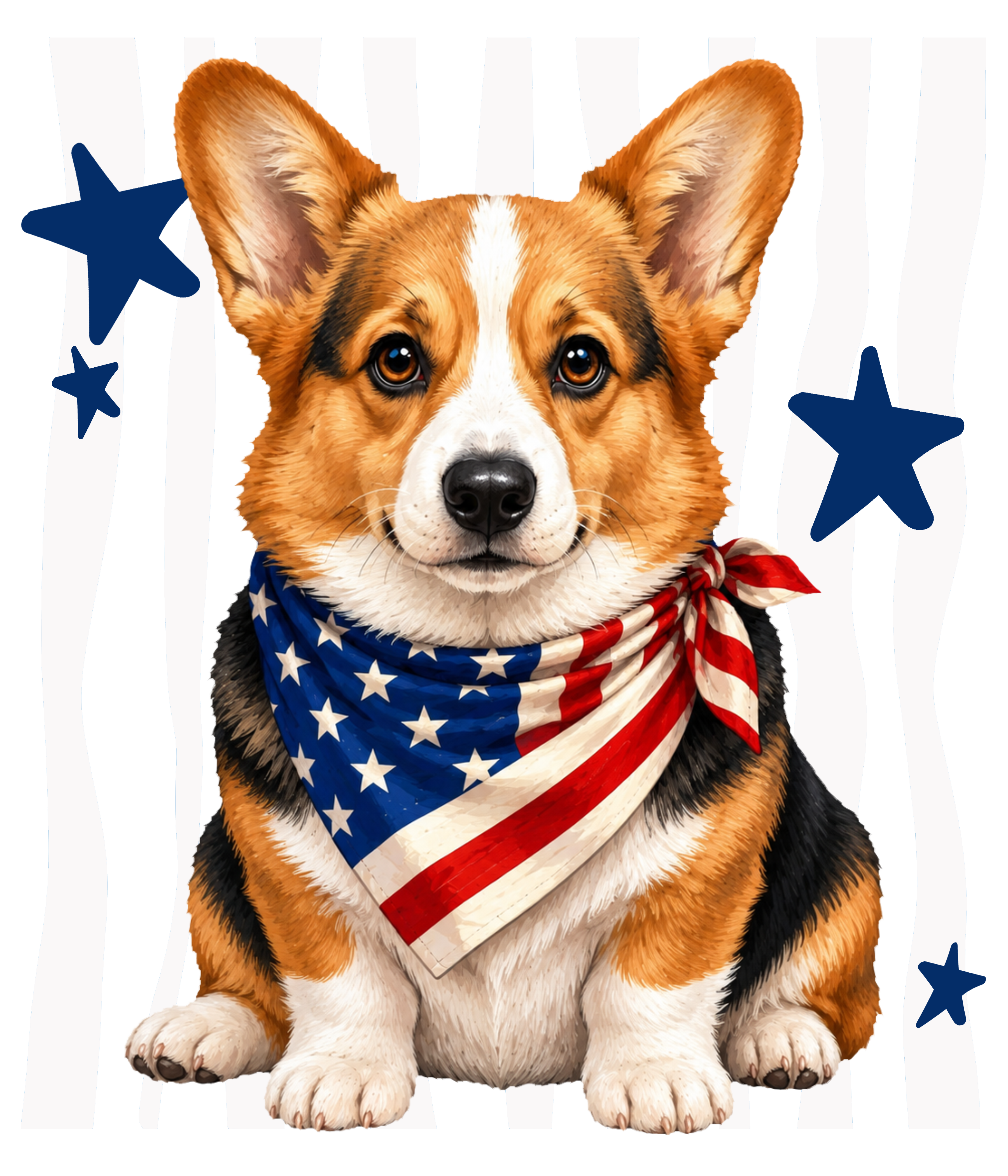Randomness 483 - Corgi Front Usa