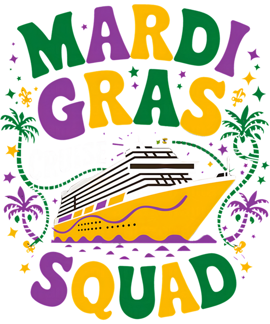 Mardi Gras 604 - Mardi Gras Cruise Crew 2026 Family Friend Group Vacations Sweatshirt