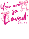 Christian 722 - You Are So Loved