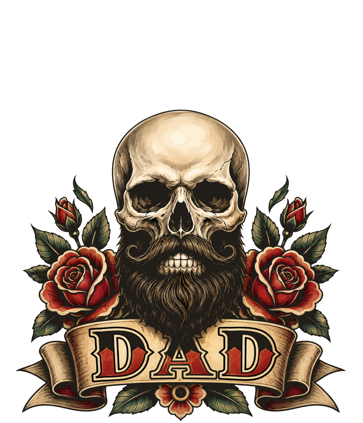 Randomness 520 - Dad Skull Beard