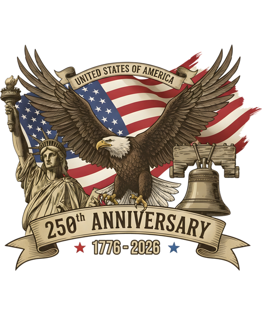 4th of July 18 - 1776–2026 Usa Anniversary 250 Years Of Independence Heritage Sweatshirt