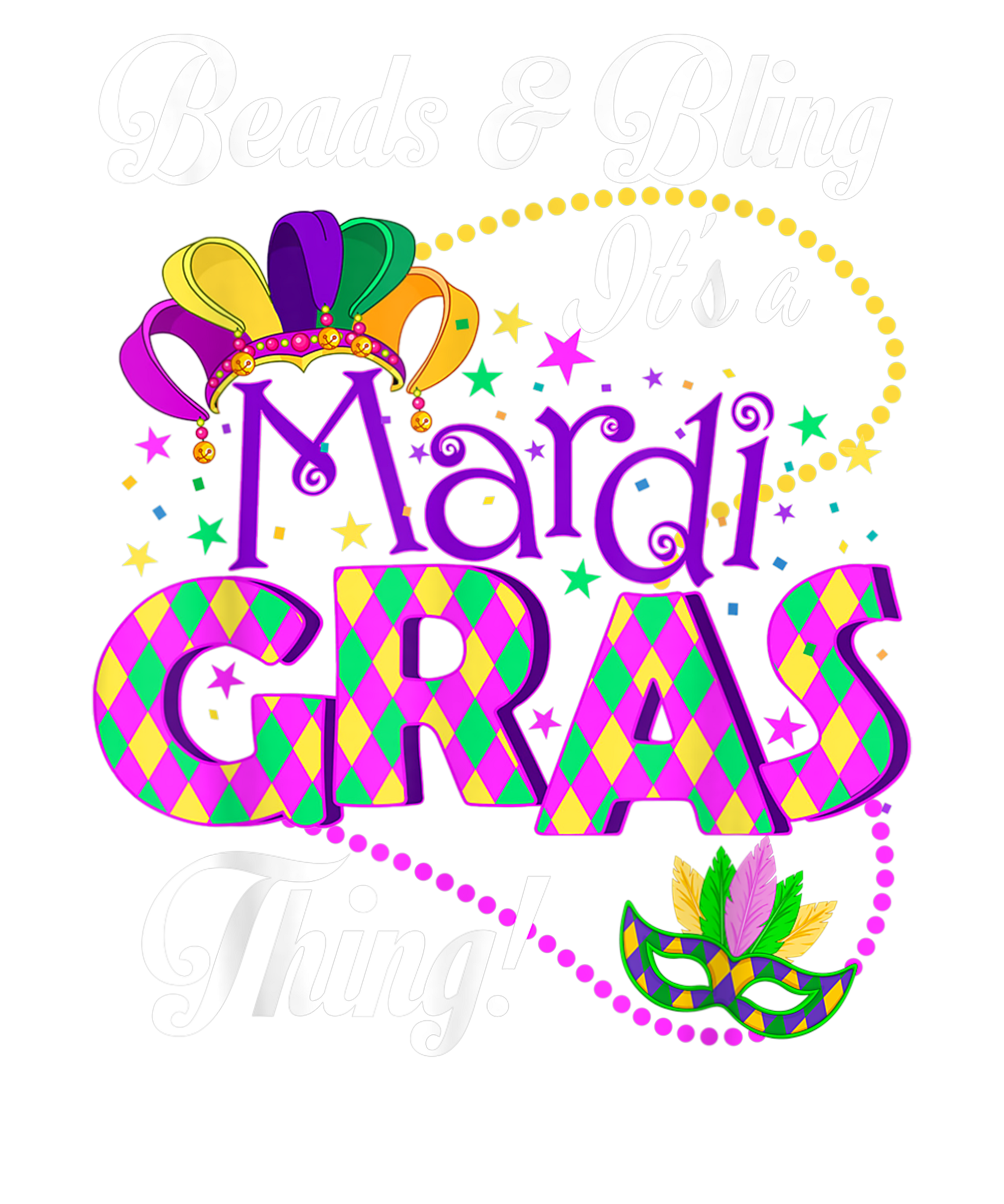 Beads and Bling It's a Mardi Gras Thing