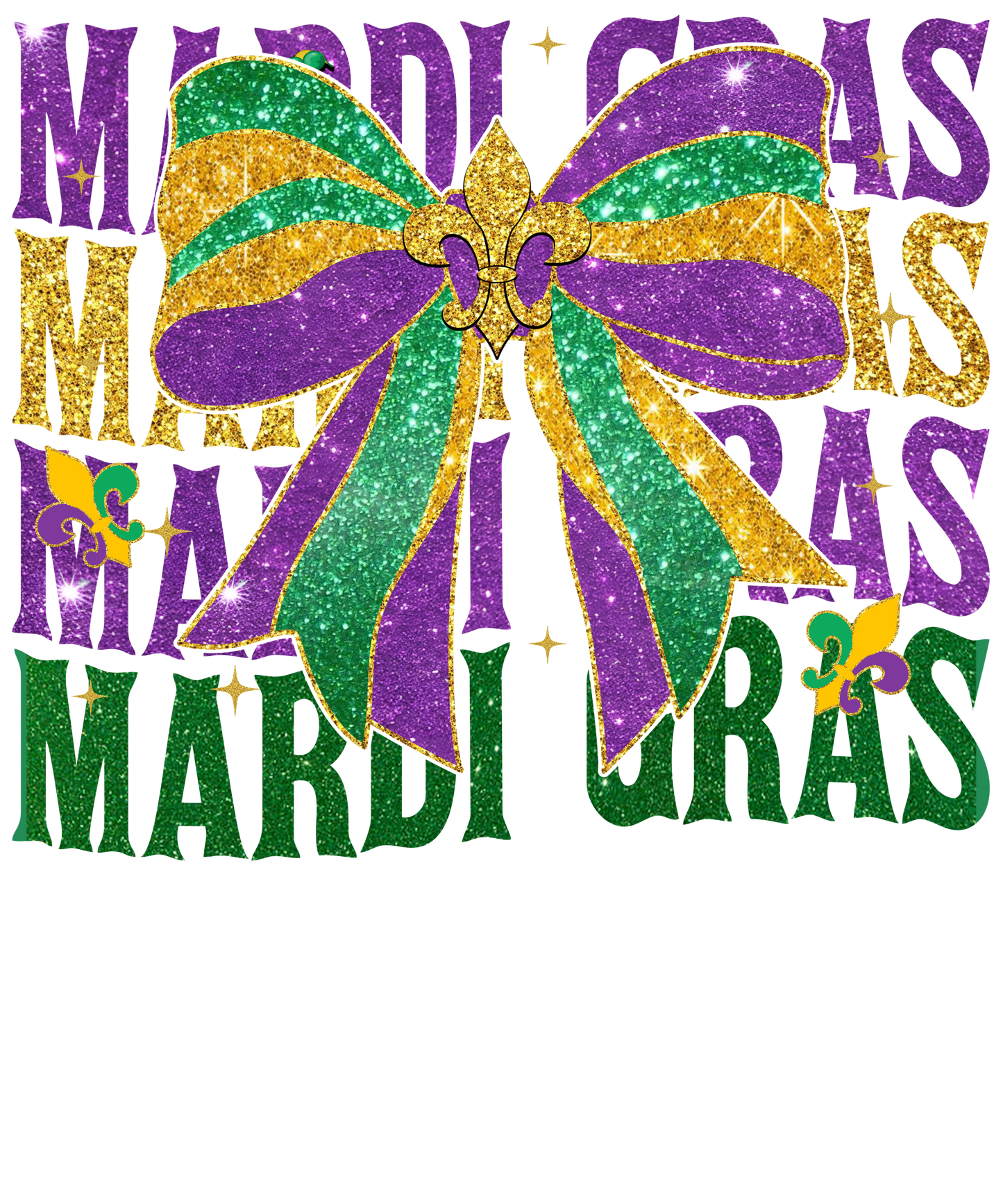 Mardi Gras 957 - Or 27122024 Vtn Mardi Gras Coquette Bow