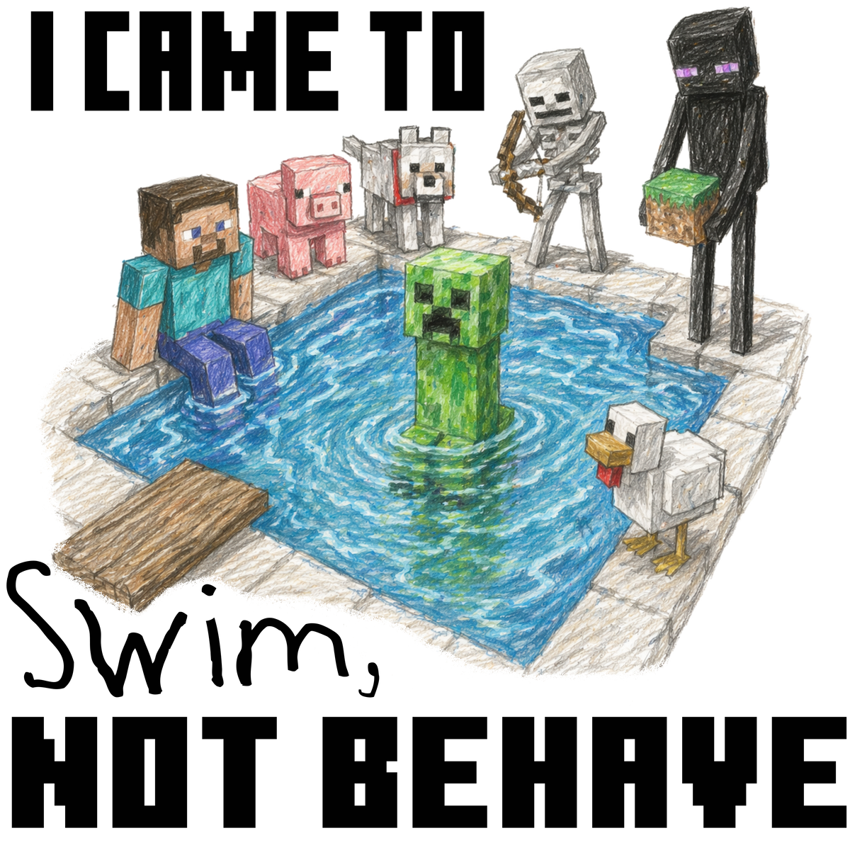 Randomness 1603 - Swim Not Behave