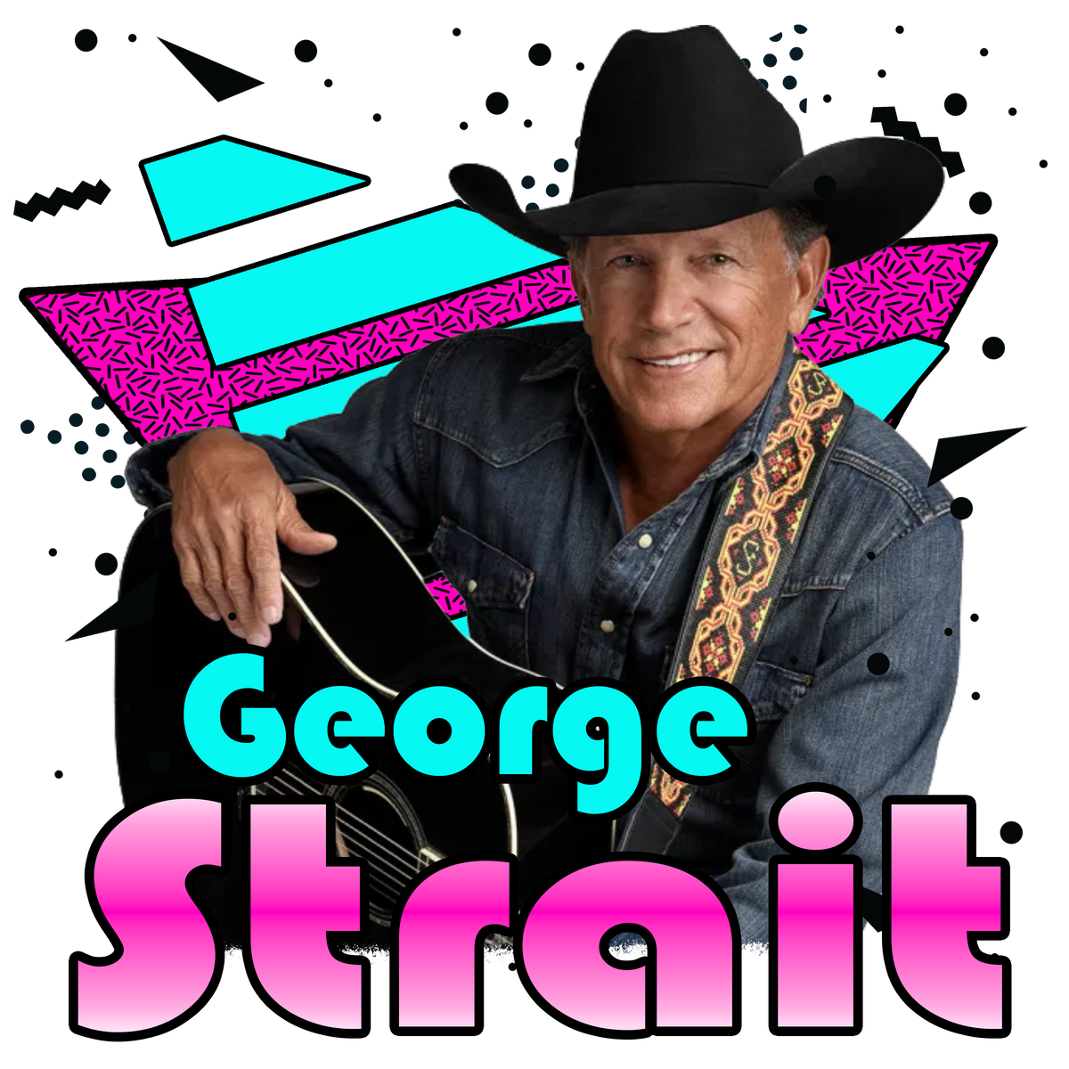 Randomness 1440 - Retro George Strait