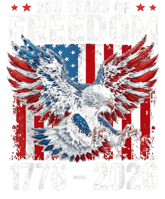4th of July 49 - 250 Years Of American Freedom Eagle 1776 2026 Sweatshirt