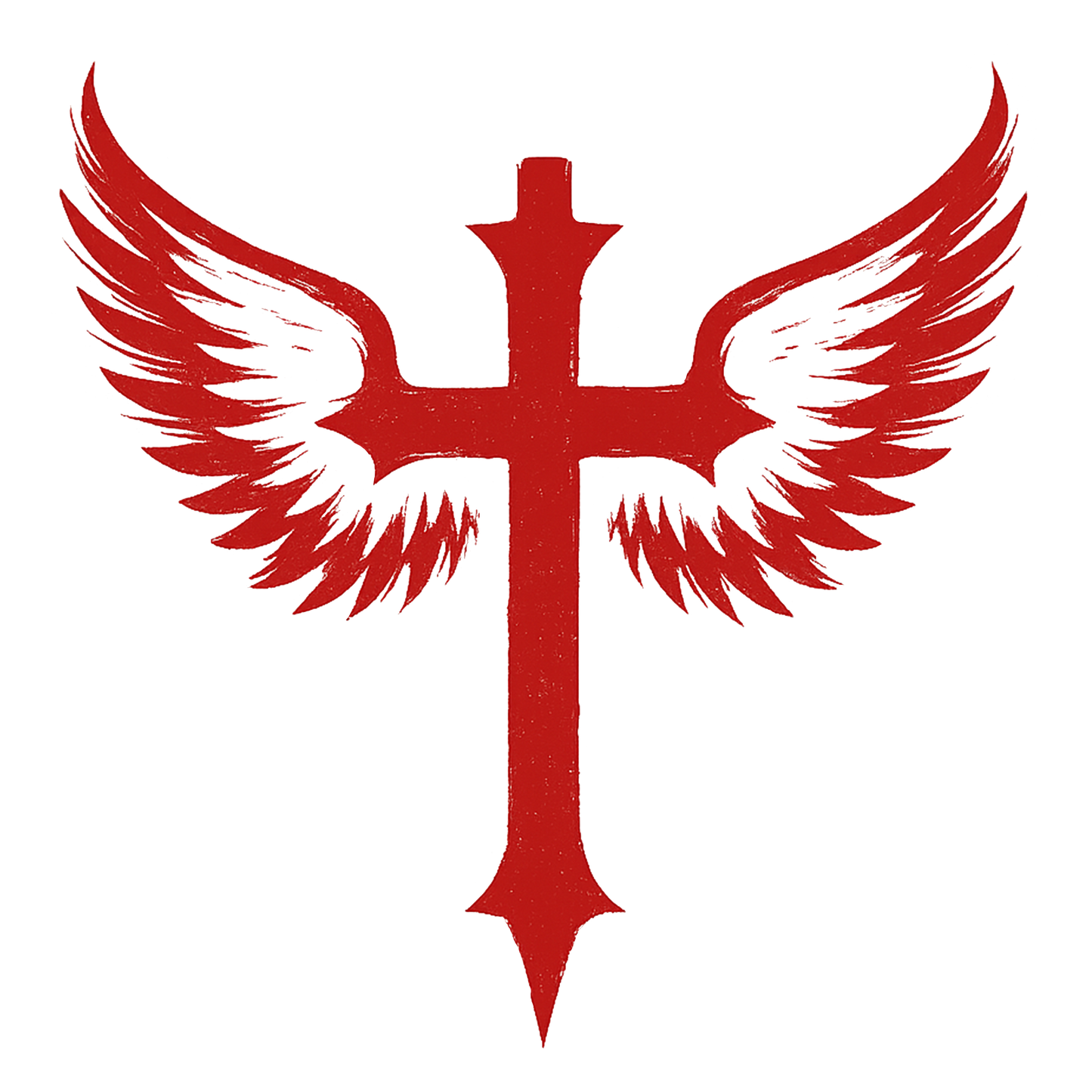 Majestic Cross with Angel Wings 2