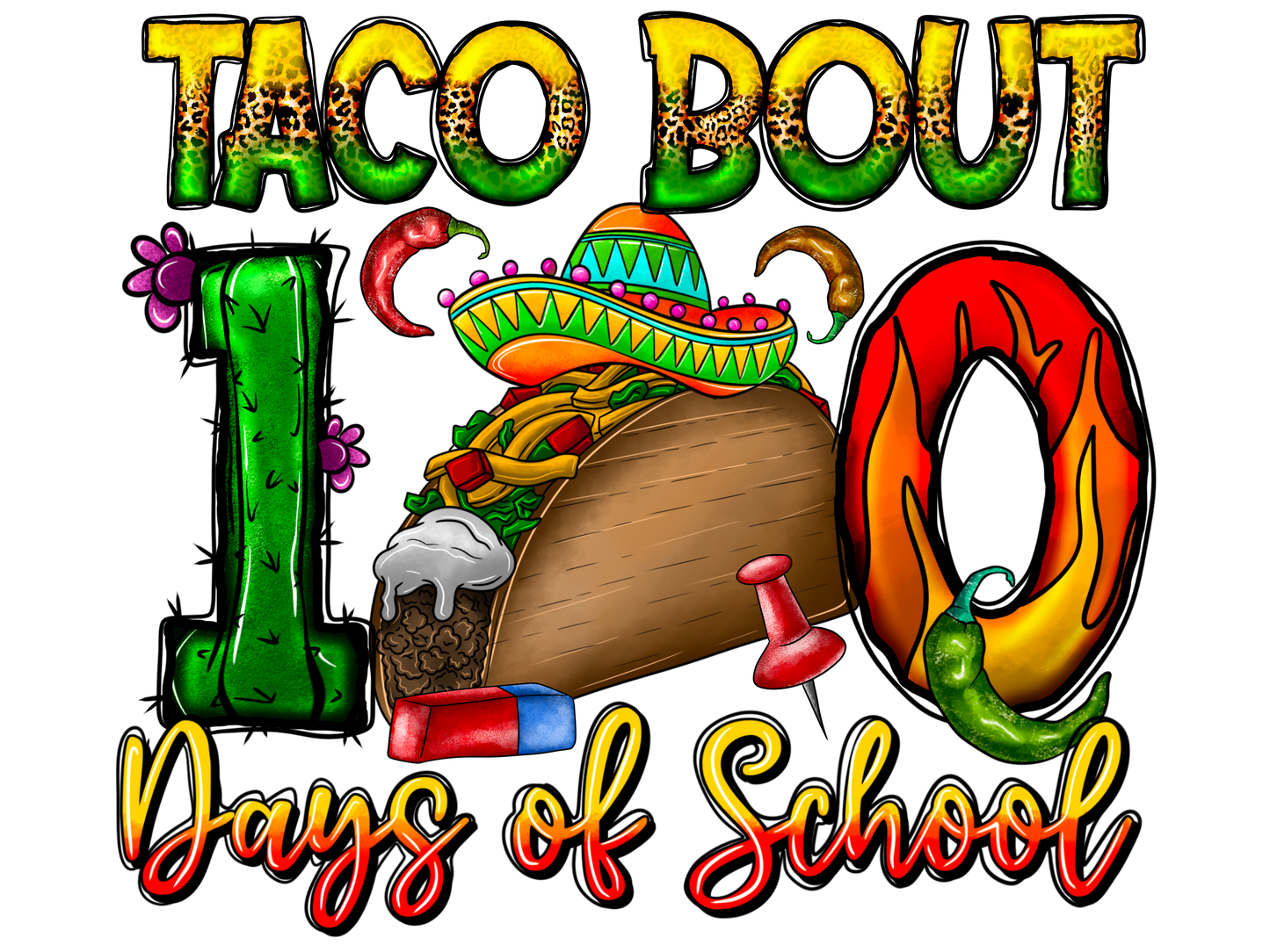 Teacher 655 - Tacobout100daysofschool