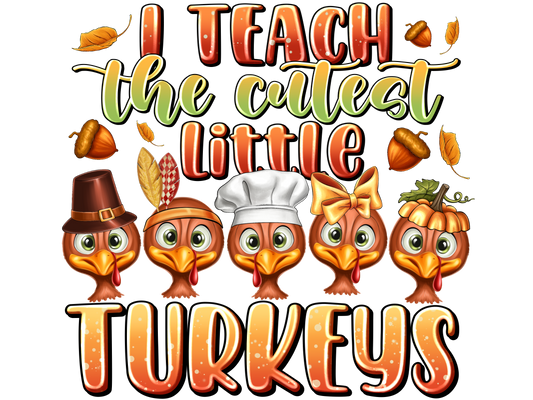 Teacher 380 - Iteachthecutestlittleturkeys