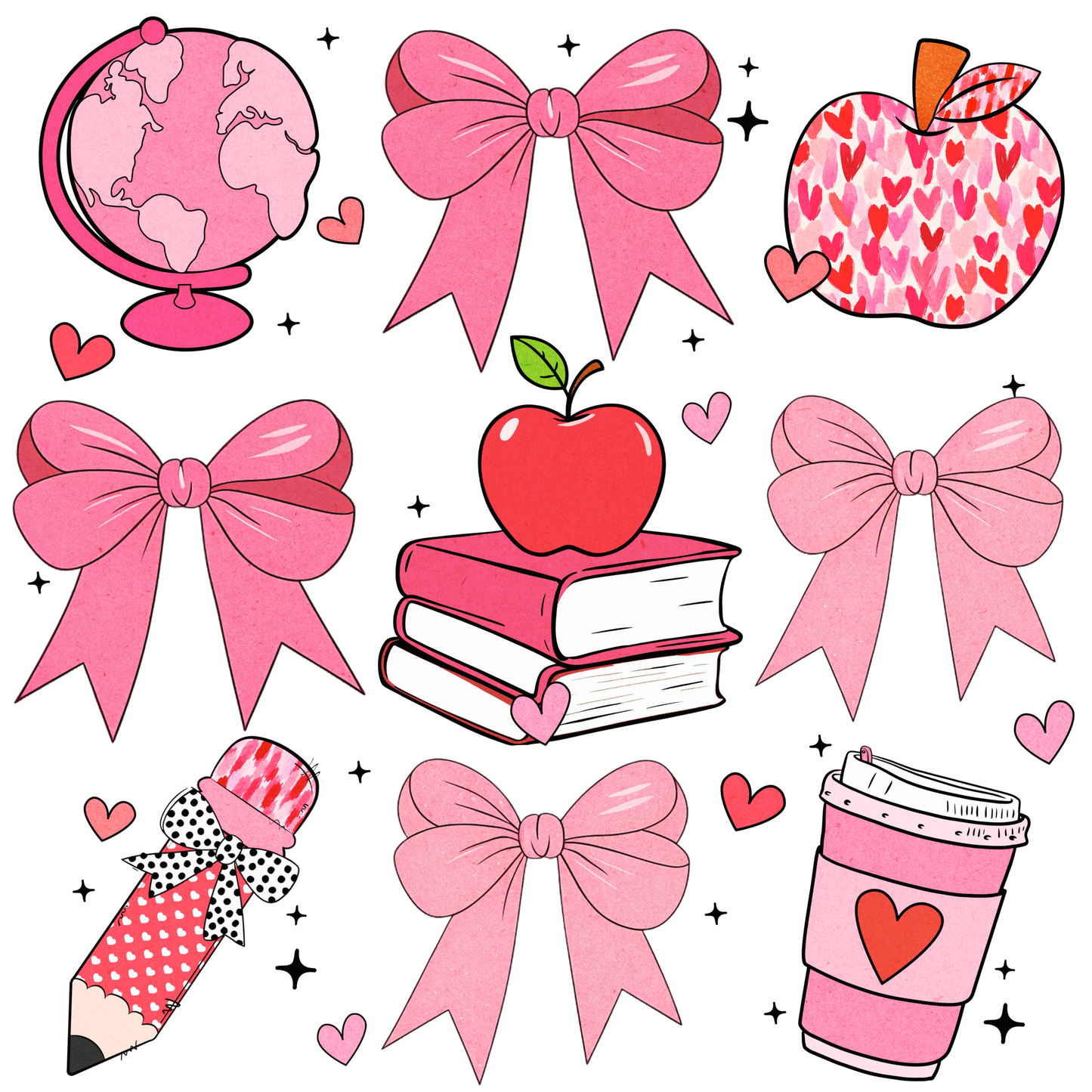 Valentine's Day 140 - Valentines Coquette Teacher