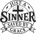 just a sinner saved by grace