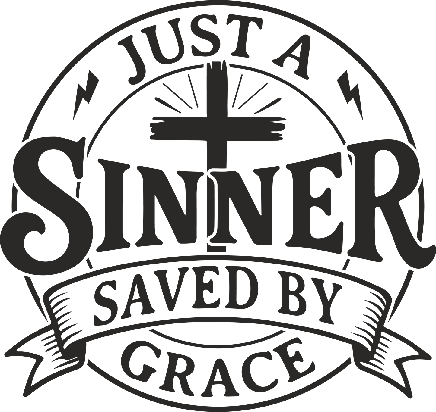 just a sinner saved by grace