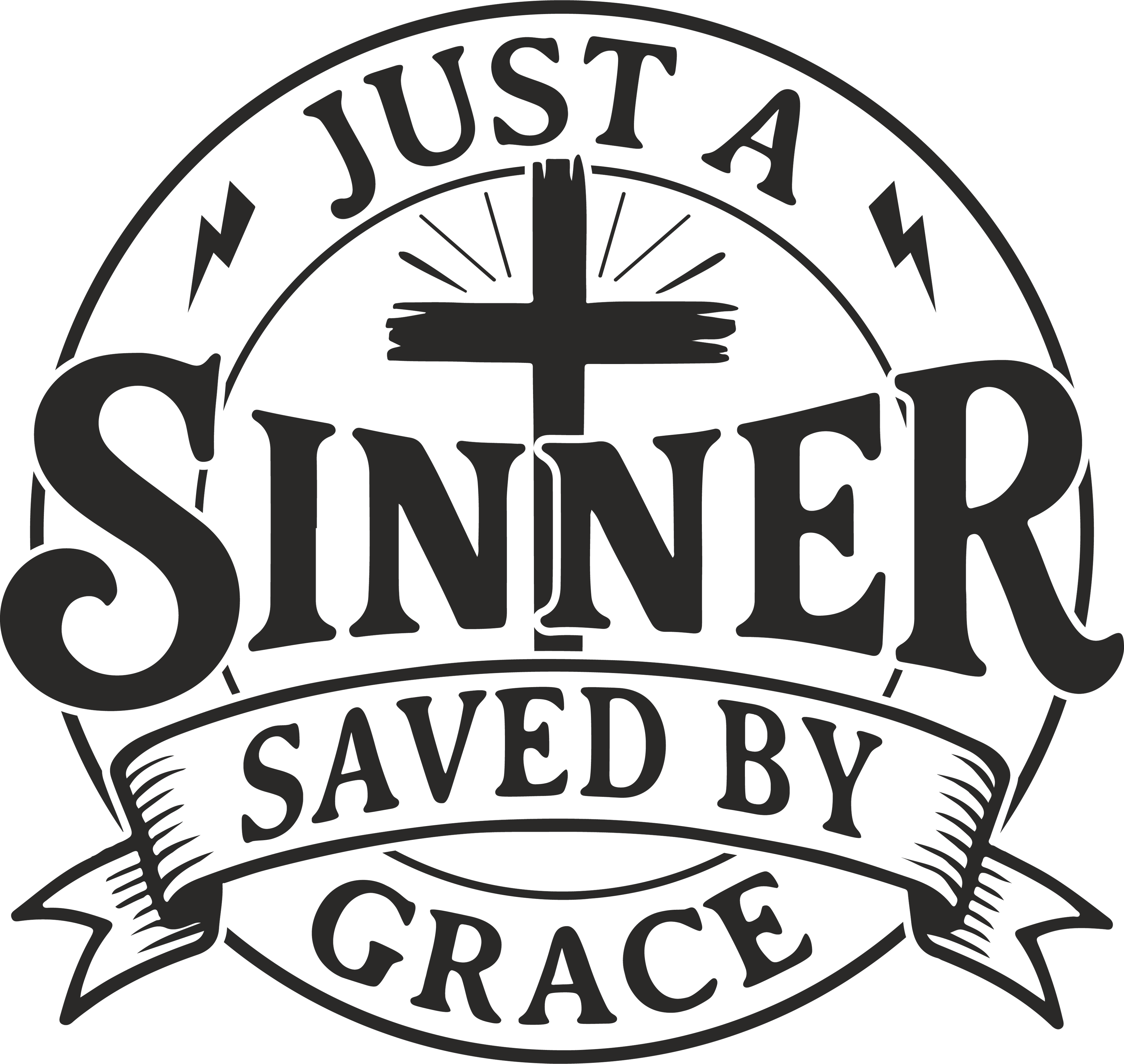 just a sinner saved by grace