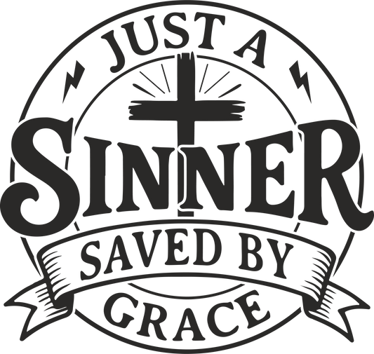 just a sinner saved by grace