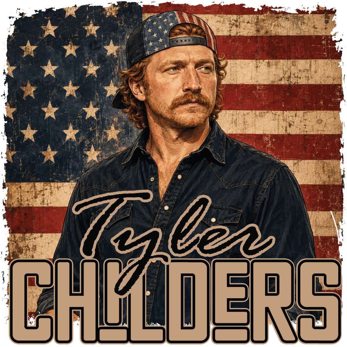 Randomness 1727 - Tyler Childers Usa Back