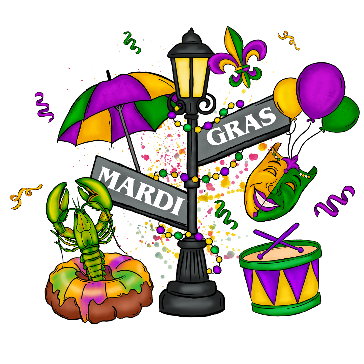 Mardi Gras 575 - Mardi Gras Bundle Light Way