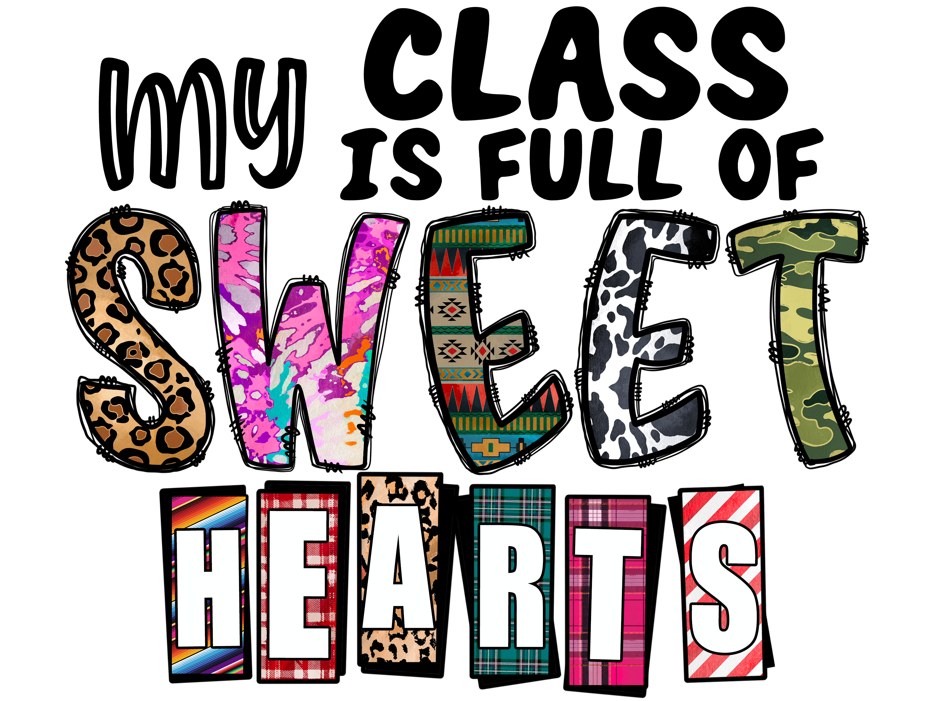 Teacher 498 - Myclassisfullofsweetheartsteacher