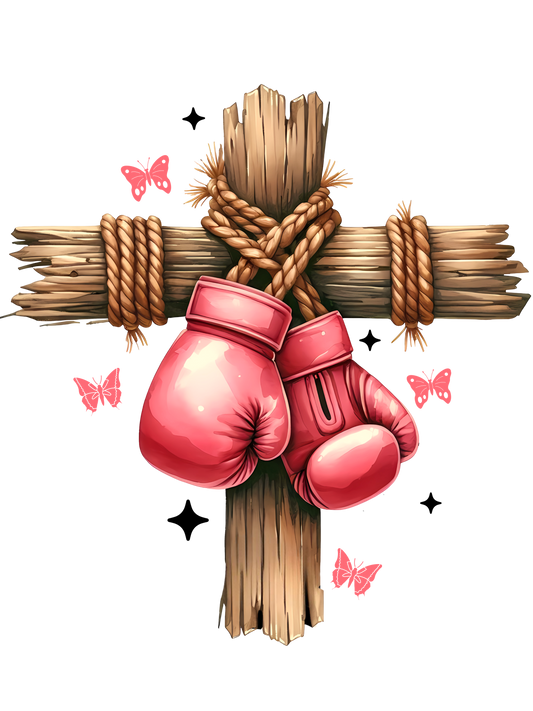 Cross boxing gloves