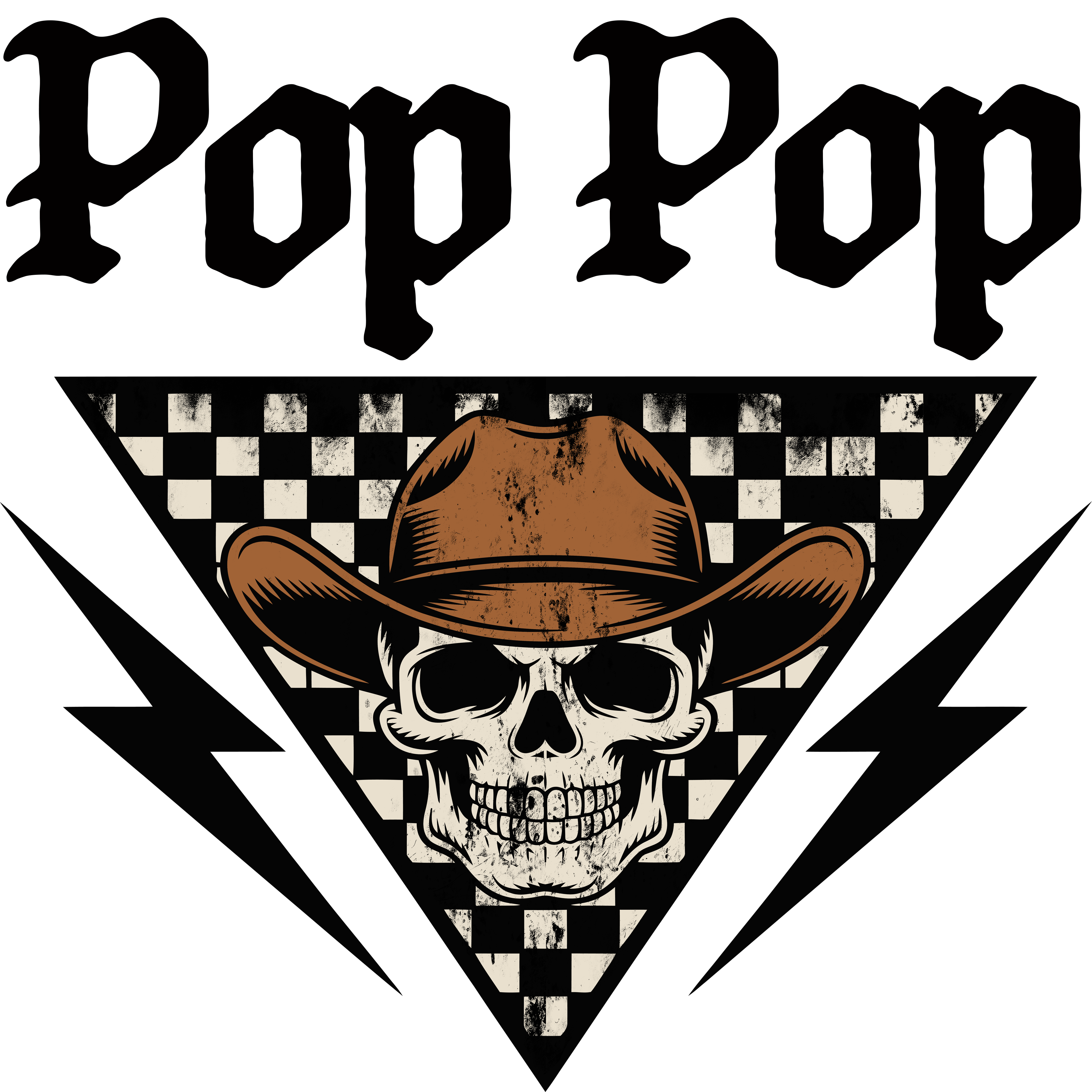 Randomness 1336 - Pop Pop Cowboy Skull