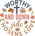 Christian 714 - Worthy And Down Side Chosen, Loved
