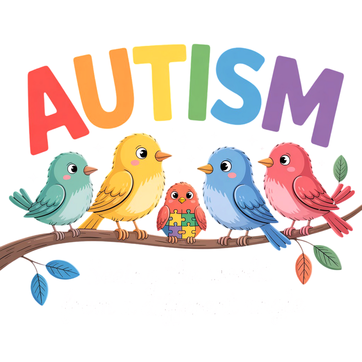 Autism 971 - Copy Of Ngd012 B024 11 Different Is Beautiful
