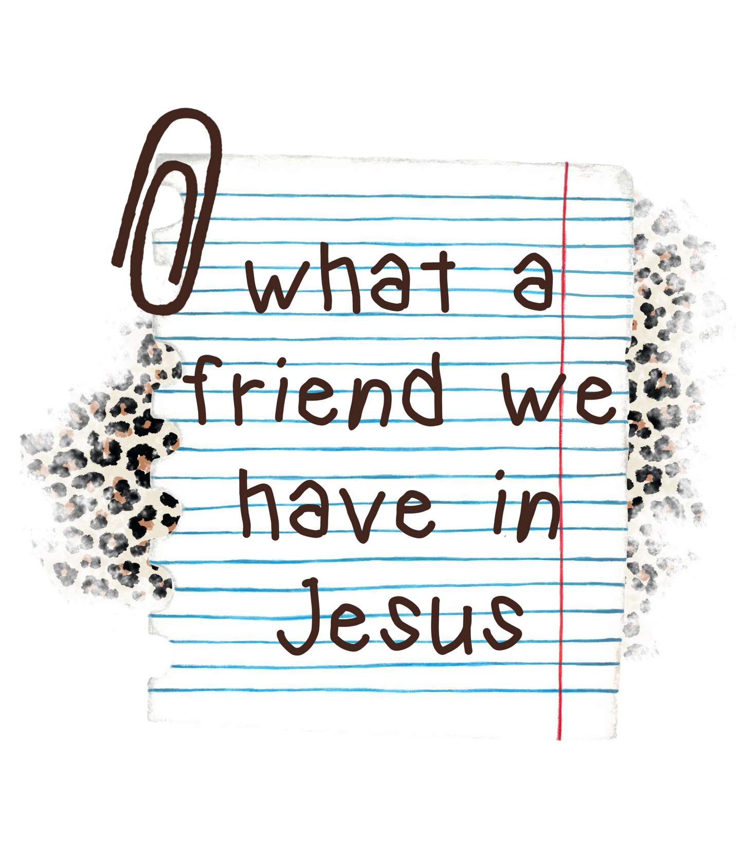 What a friend we have in Jesus