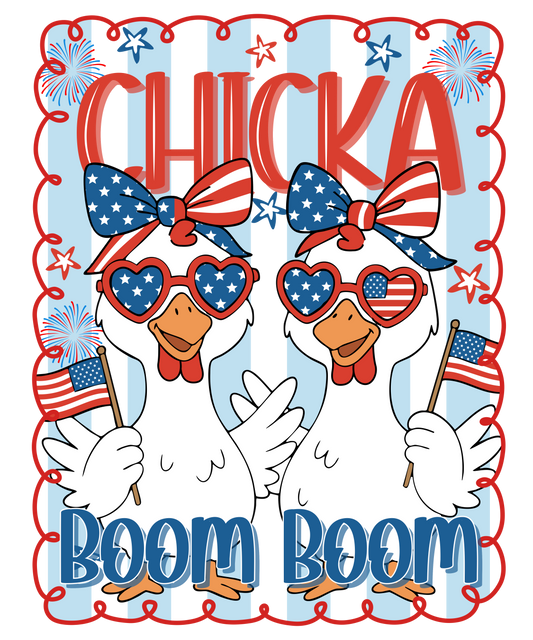 4th of July 423 - Or 02062025 Vtn Chicka Boom Boom Chicken 4th Of July