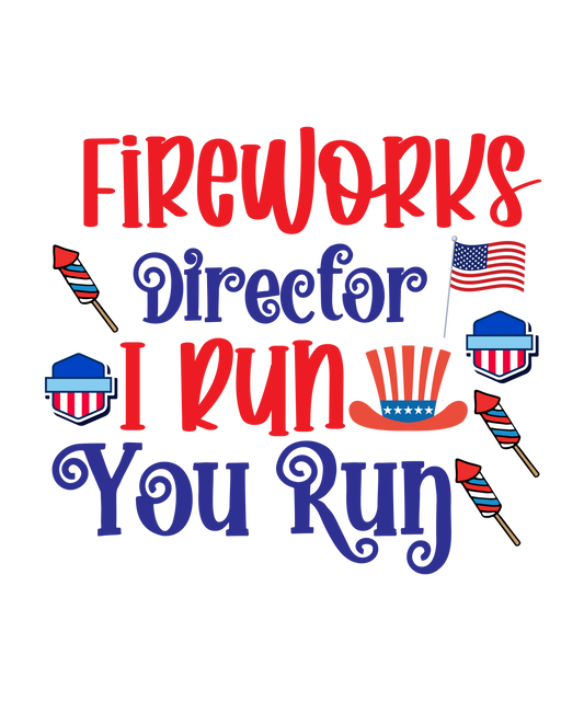 4th of July 350 - Fireworks Director I Run You Run 01