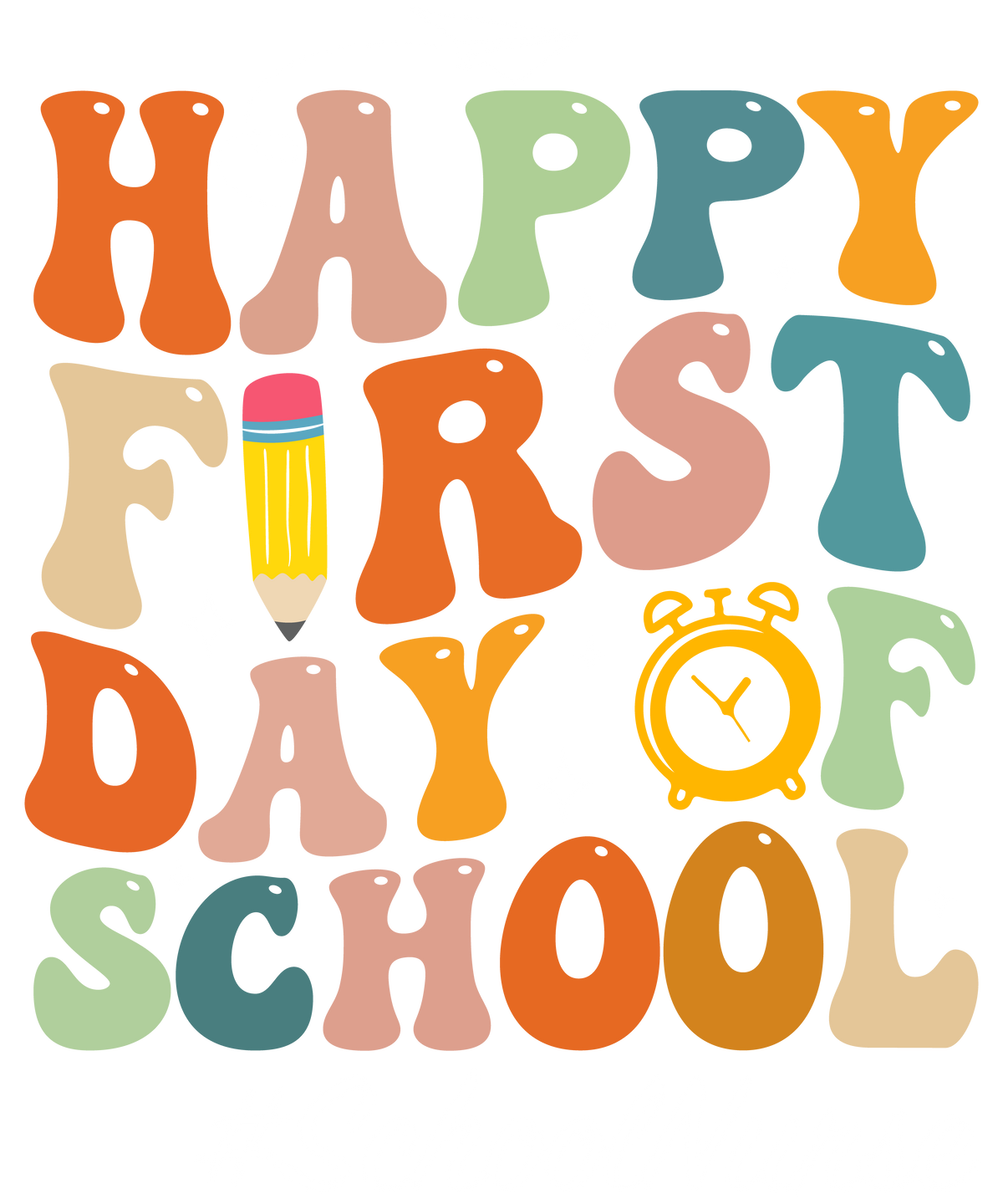 Back to School 86 - 70.Happy First Day Of School Nurse