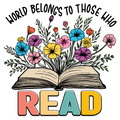 Back to School 431 - World Belongs To Those Who Read