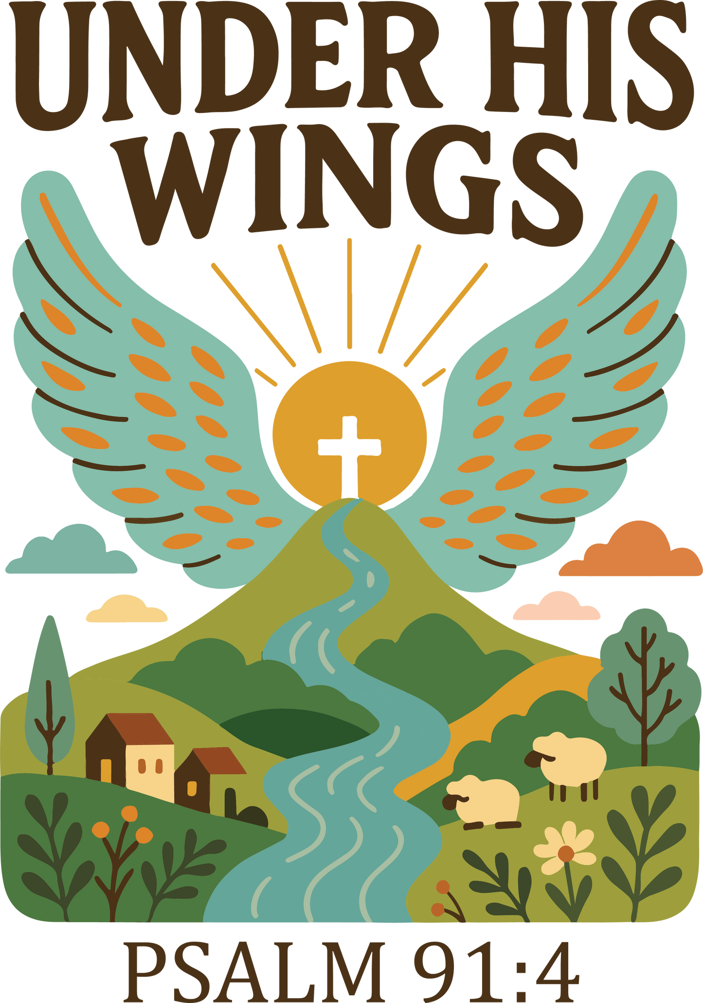 UNDER HIS WINGS